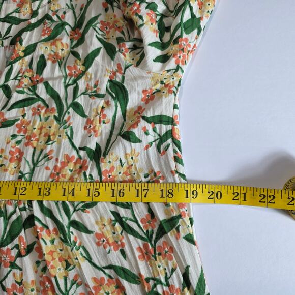 Pomander Place Dress Women XS Floral Long Sleeve Tiered Boho Cottagecore Indie - Picture 10 of 11